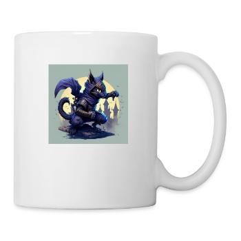 Ninja Cat - Mug - white - Right