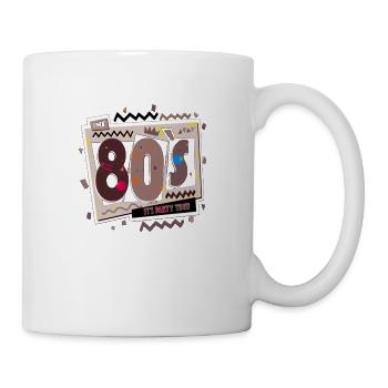 été mignon heureux plage tendance années 80 rétro vintage - Mug blanc - blanc - Droite