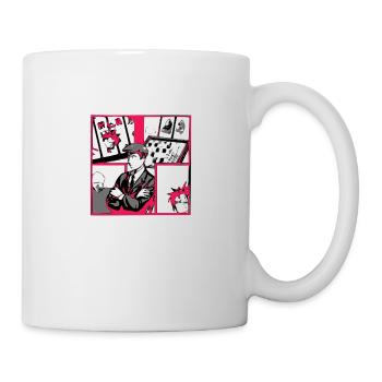 Le joueur d'échecs - Mug blanc - blanc - Droite