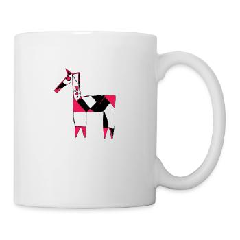 Ein lustiges Einhorn - Tasse - Weiß - Rechts