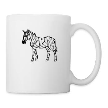 The zebra - Mug - white - Right