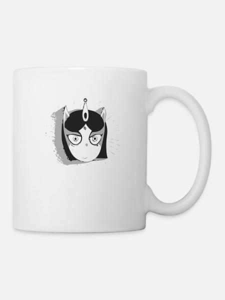 Madame Einhorn - Tasse - Weiß