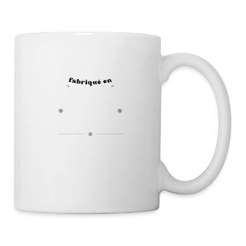 fabriqué en 1947 - Mug blanc - blanc - Droite