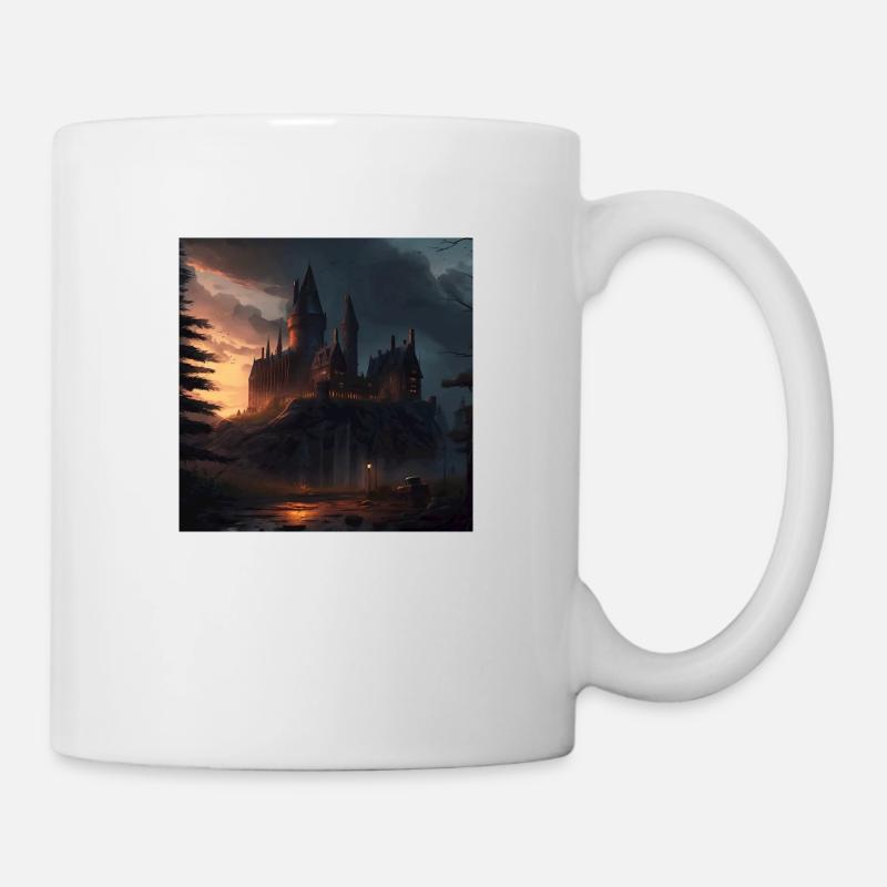 Landschaftszauber - Tasse - Weiß
