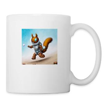 Space Squirrel - Walk Me to the Moon 07 - Tasse - Weiß - Rechts
