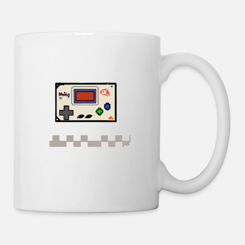 Jeux rétro - Mug blanc - blanc