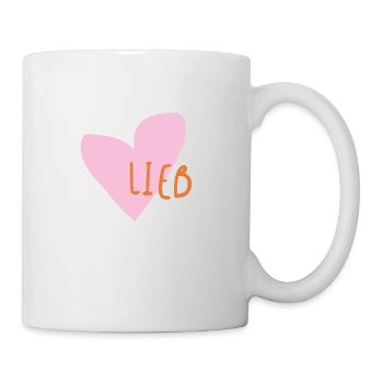 lieb - Tasse - Weiß - Rechts
