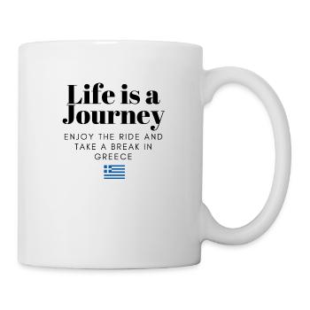 Trip to Greece - Mug - white - Right