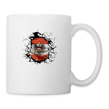 Austria Flag Austria Austrian flag AT - Mug - white - Right