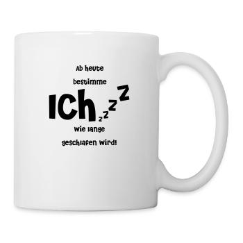 Baby bestimmt Schlaf - Tasse - Weiß - Rechts