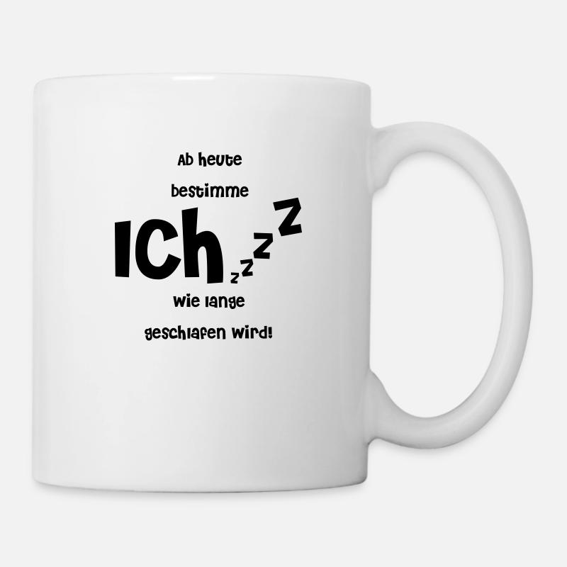 Baby bestimmt Schlaf - Tasse - Weiß