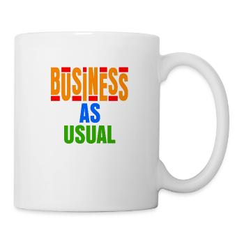 Business As Usual - Mug - white - Right