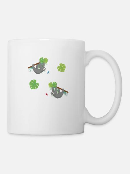 Paresseux - Mug blanc - blanc