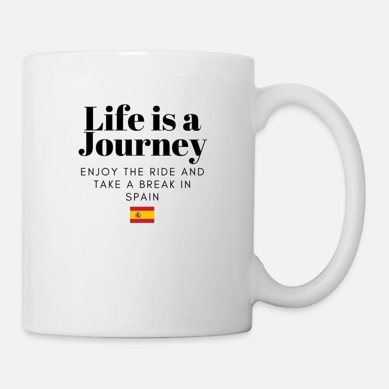 Voyage en Espagne - Mug blanc - blanc