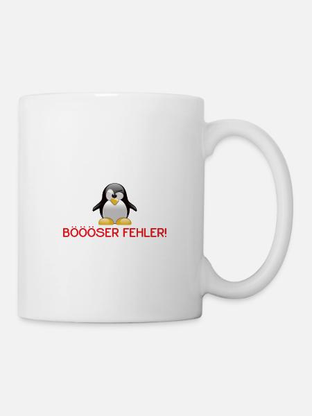Du Denkst Ich Bin Klein Lieb Und Nett - Tasse - Weiß