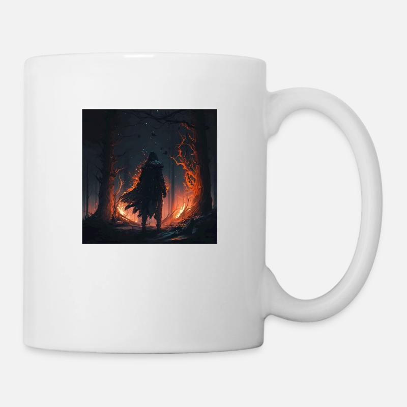 Ein mysteriöser Mann - Tasse - Weiß