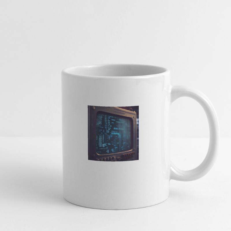 Code on a PC Screen Mug