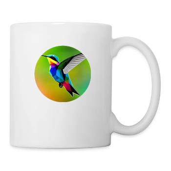 Hummingbird - Polygon - Mug - white - Right