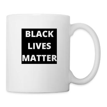 Black Lives Matter - Tasse - Weiß - Rechts