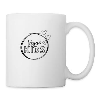 Vegan Kids - Tasse - Weiß - Rechts