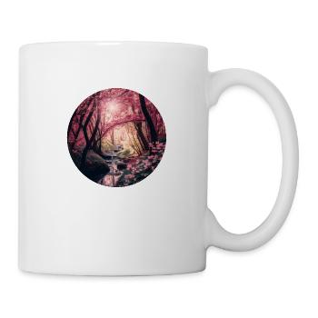 Cherry blossom forest - Mug - white - Right
