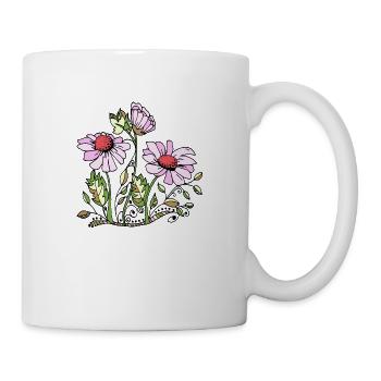 Flowers - Mug - white - Right