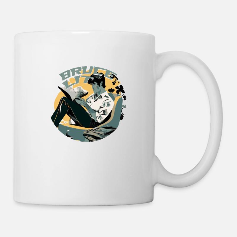 bruce lit - Mug blanc - blanc