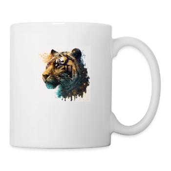Wild Glamour Tiger - Mug - white - Right