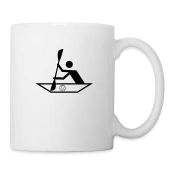Canoë-polo - Sports nautiques - Mug blanc - blanc - Droite