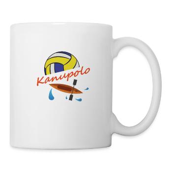 Canot, balle et eau - Kanupolo - Mug blanc - blanc - Droite