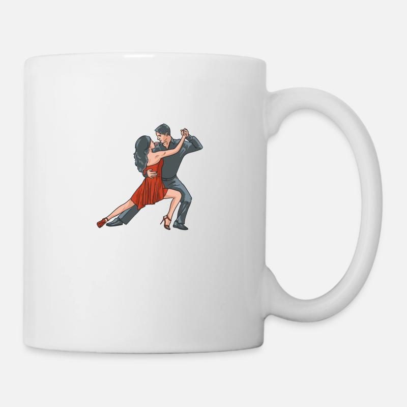 SALSA TANZEN - Tasse - Weiß