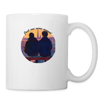 Just one more second friendship sunset. - Mug - white - Right