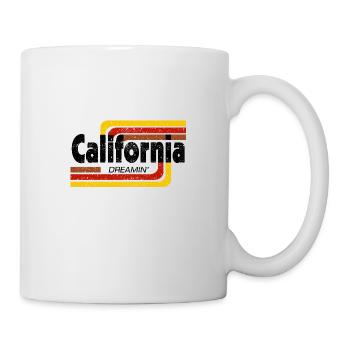 California Dreamin Grunge - Tasse - Weiß - Rechts