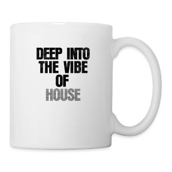 Profondément dans l’ambiance de la maison - Mug blanc - blanc - Droite