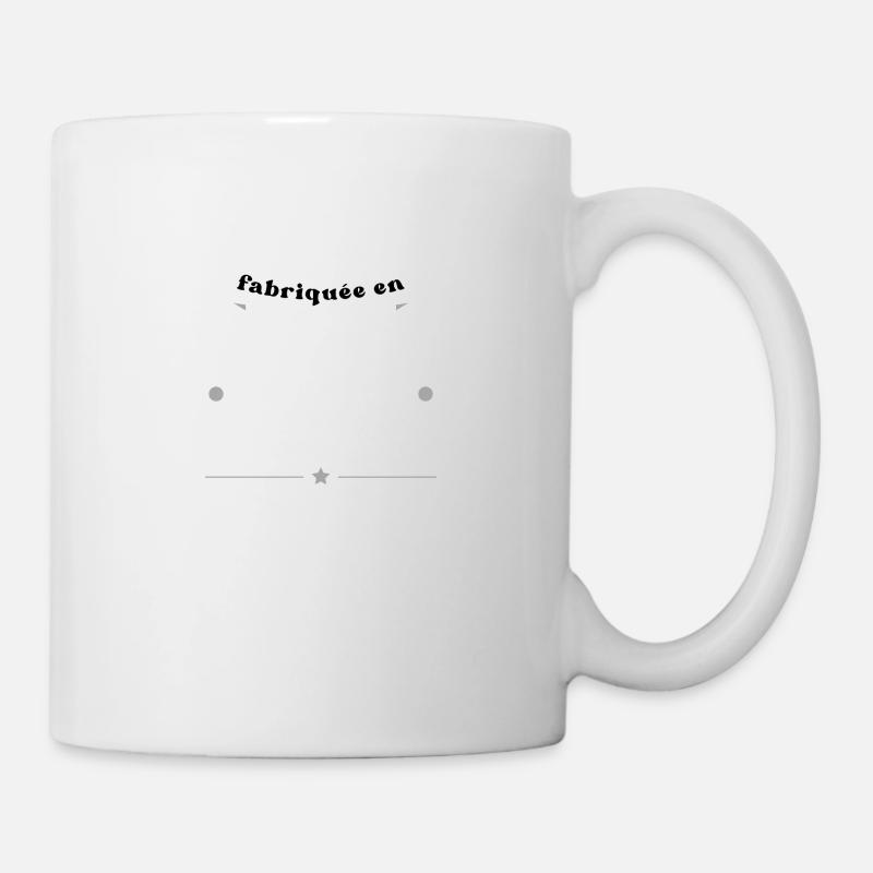 fabriquée en 1981 - Mug blanc - blanc