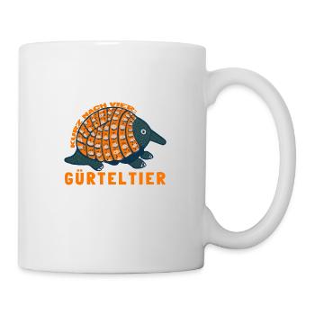 Shortly after 4: Armadillo - Mug - white - Right