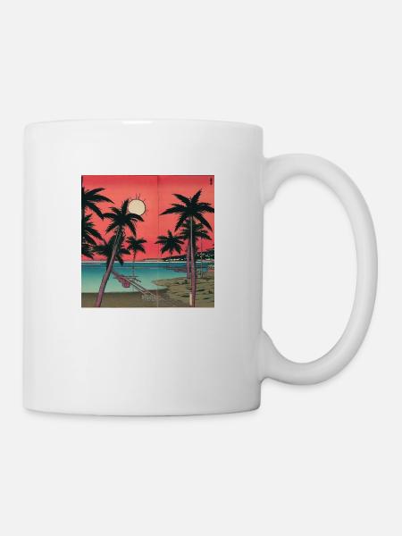 Japan Art Style - Tasse - Weiß