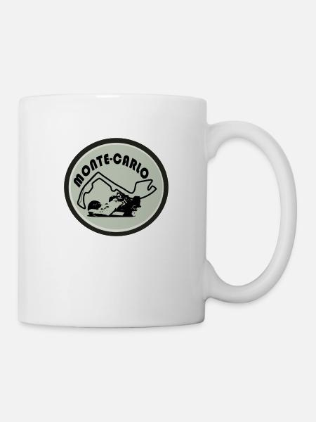 CIRCUIT AUTOMOBILE DE MONTE-CARLO - Mug blanc - blanc