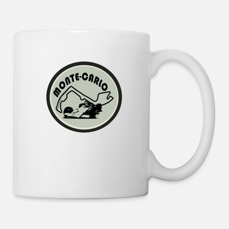 CIRCUIT AUTOMOBILE DE MONTE-CARLO - Mug blanc - blanc
