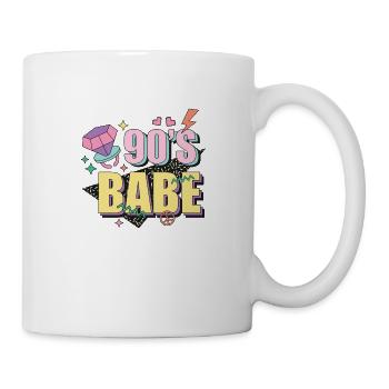 90 ́s Babe - Mug blanc - blanc - Droite