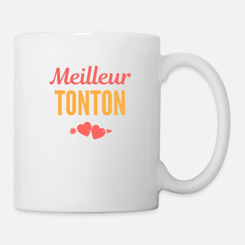 Meilleur Tonton - Mug blanc - blanc