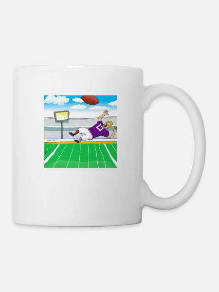 Football Comic - Tasse - Weiß