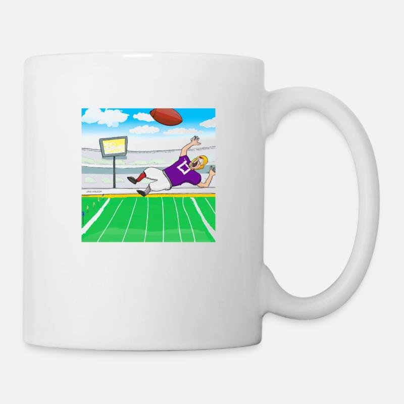Football Comic - Tasse - Weiß