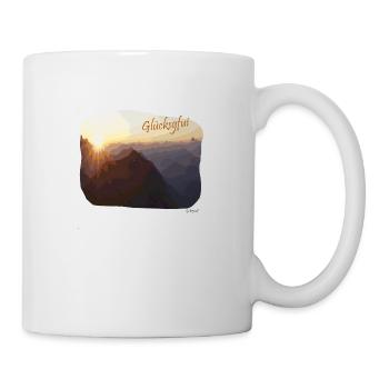 Glücksgfui - Tasse - Weiß - Rechts