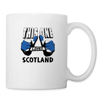Scotland Flag Scottish flag Alba GB UK - Mug - white - Right