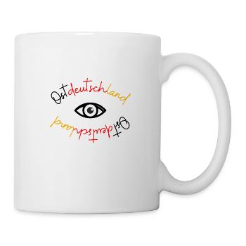 Ostdeutschland - Tasse - Weiß - Rechts