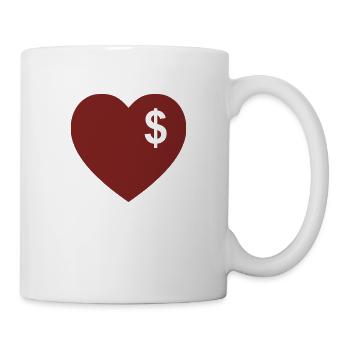 Heart - Tasse - Weiß - Rechts