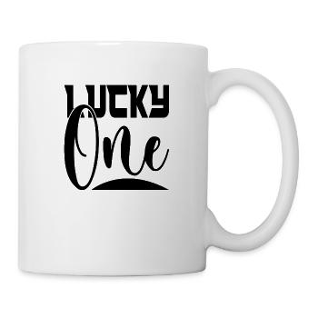 Lucky One - Mug blanc - blanc - Droite