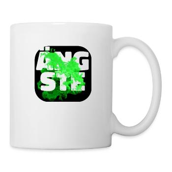 Ängste gruen - Tasse - Weiß - Rechts