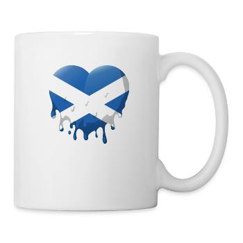 Scotland Flag Scottish flag Alba GB UK - Mug - white - Right